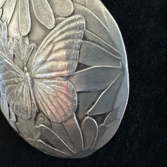 Wendel August Forge Pewter 2” Butterfly Pendant - Picture 7 of 7